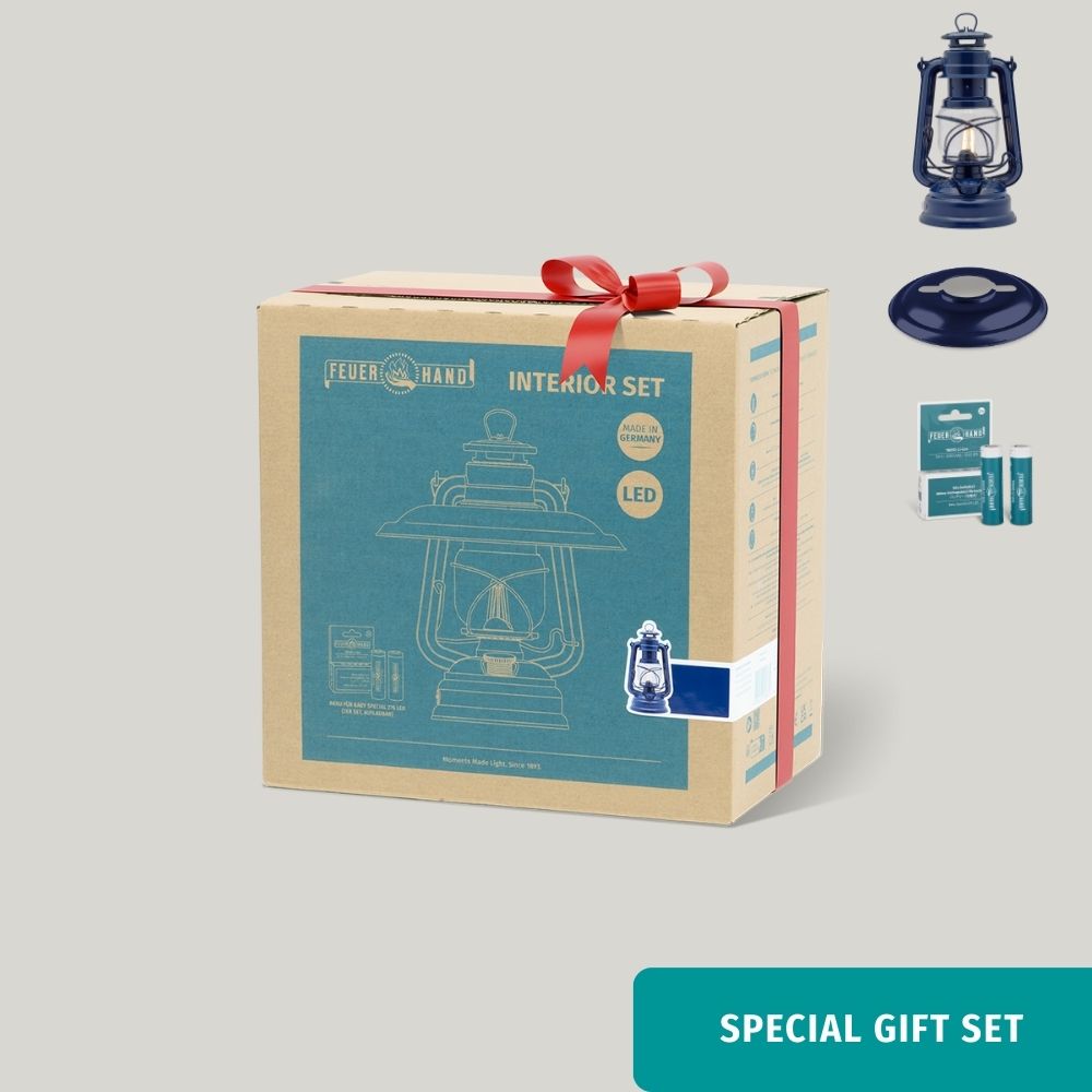 LED Laterne - Interior Set Cobalt Blue