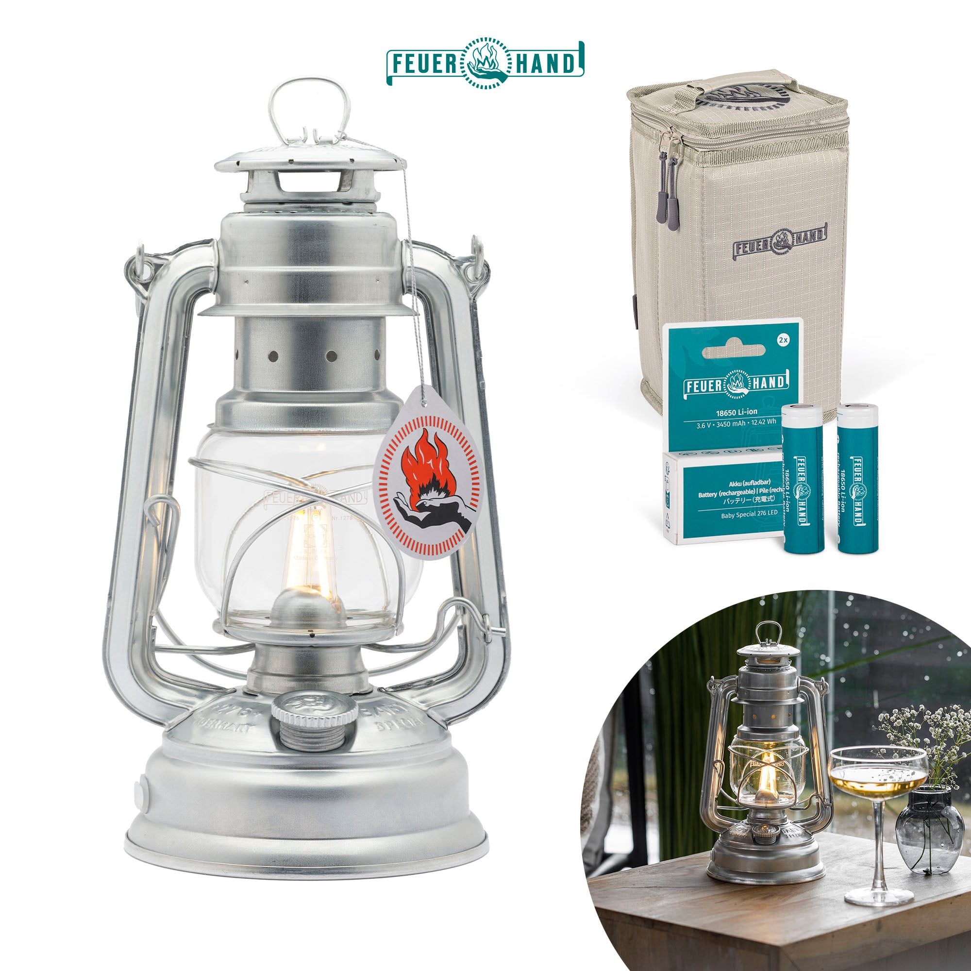 Starter Set: Baby Special 276 LED Zink mit Transporttasche