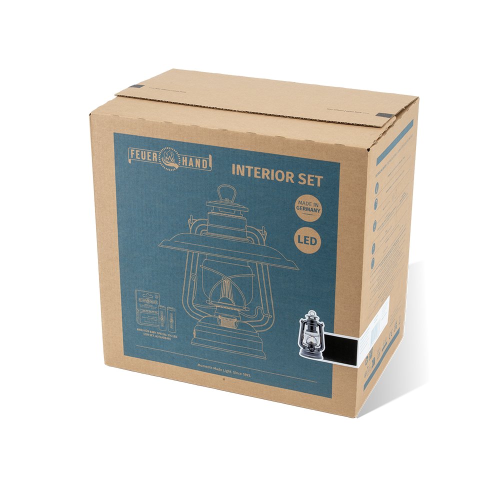 LED Laterne - Interior Set Matte Black